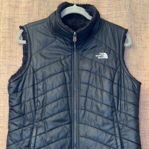 The North Face Women's Swirl Reversible Vest Black Size Large
